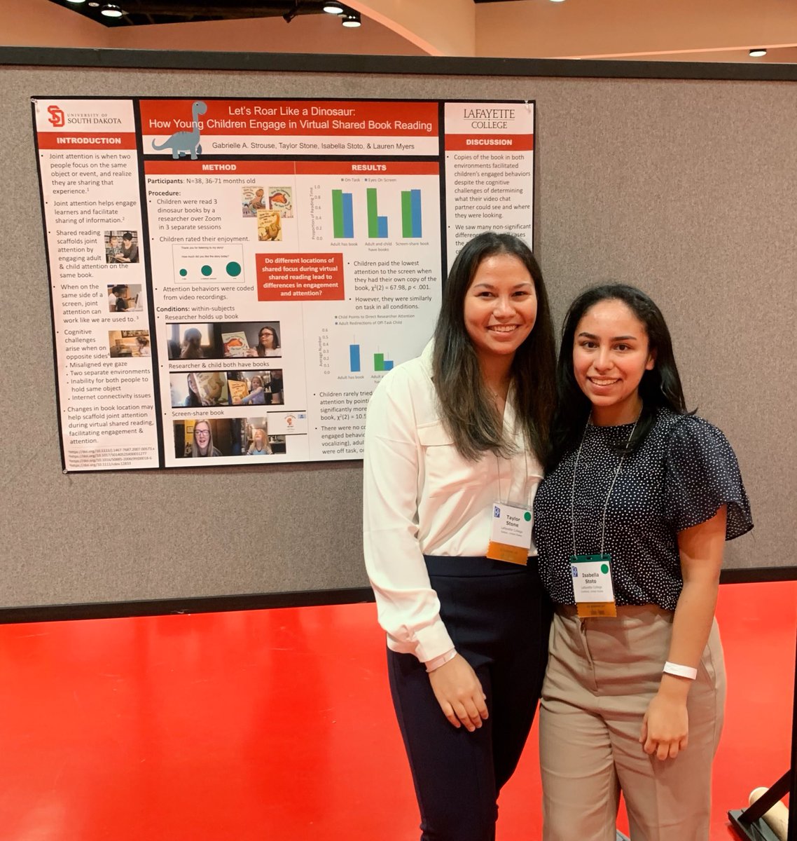 taylorstone75's tweet photo. Thank you @cogdevsoc for an amazing first conference! I had so much fun meeting others, learning about exciting research, and sharing this research I have been working on with @proflaurenmyers, @GabStrouse, and Isabella Stoto!! #CDS2022 https://t.co/Uf3edbd3oQ