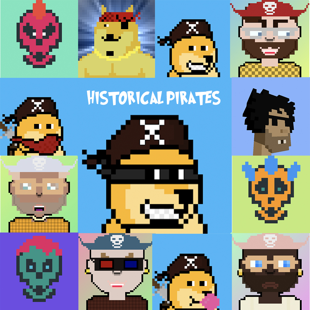 CaptainF0M0's tweet image. My historical ☠️pirates☠️will sail all the way up to the moon to get their treasure!!!! 🔥🏴‍☠️🔥 @Crypto_Skulls @etherthings @DooggiesNFT @PunksVoxels @CryptoShibes