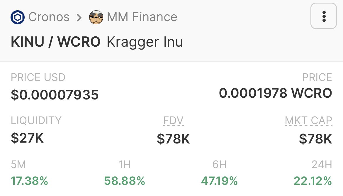 ManuelTP90's tweet photo. @KraggerInu it’s ready to make the biggest pump week on @cronosapp #Kragger #KraggerInu #Cro 🚀🌙 https://t.co/RqBuWgmVoW