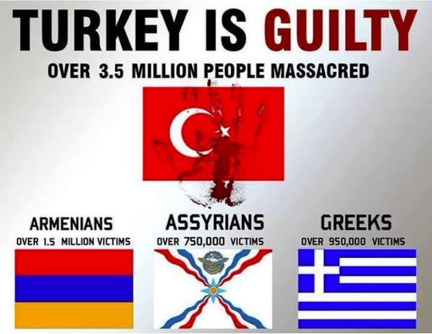#Turkey is Guilty of #Genocide 
#ArmenianGenocide #ChristianGenocide