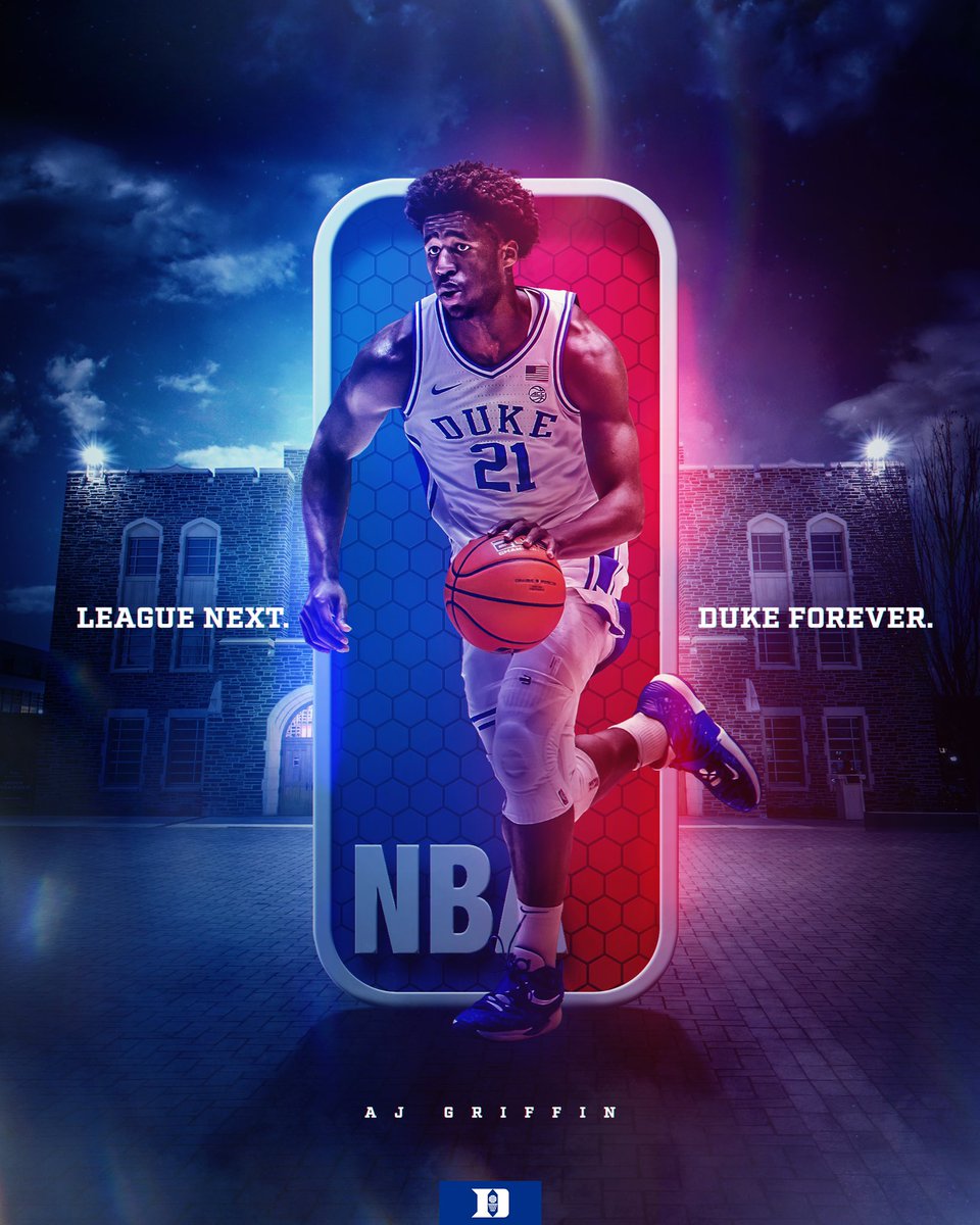 DukeMBB's tweet photo. League’s getting a good one! 

Congrats @whoisAG21! 

#DukeintheNBA 🔵😈 https://t.co/A4uQWApGAL