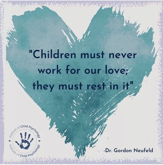 The children who make themselves hardest to love are those who need our unconditional love and regard the most ❤️