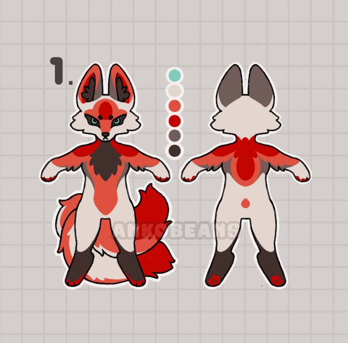 ankobeans's tweet photo. 🦊 Kitsune Ad0pts 🦊

✨ Kitsune are💲2️⃣0️⃣
    - #1 feather fox
    - #2 sakura mochi
    - #3 shadow puppet
    - #4 ruby scroll

✨ Comment or DM to claim!

♥️As a small artist, RETWEETS &amp; INTERACTIONS are appreciated♥️

#AnkobeanCustoms #AnkobeanAdopts #anthroart https://t.co/B5NVMoRNTe