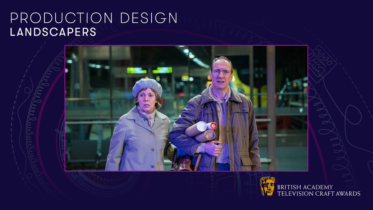 BAFTA's tweet photo. Landscapers is the winner of Production Design 🎨🏠👏

Sponsored by @MicrosoftUK 

#BAFTATV https://t.co/owFpoxJGCv