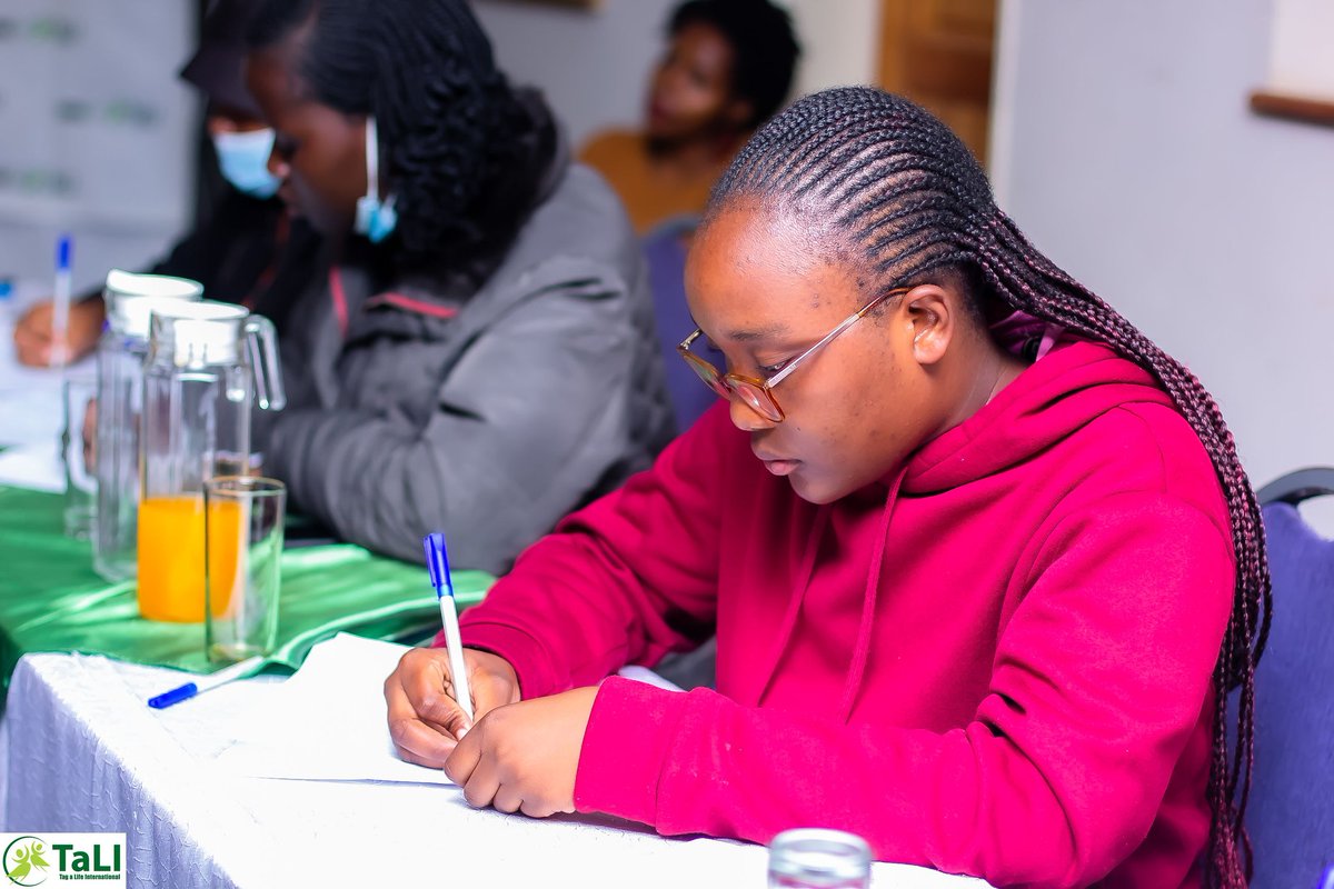tagalife's tweet photo. Story telling is one of the oldest forms of communication used by people. The young women and girls were encouraged to engage in feminist storytelling, as it helps young women and girls achieve change by making their issues heard. @awdf01 @GlobalFundWomen @Nyarimash
#LEMHster https://t.co/xQbrX05UlF