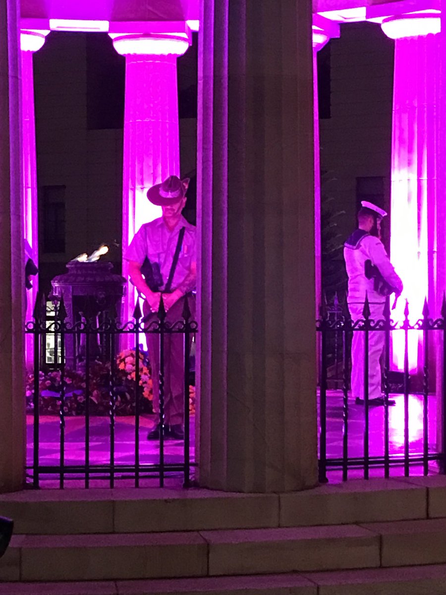 #Anzac Day Dawn Service. Bne. ⁦<a href="/9NewsQueensland/">9News Queensland</a>⁩