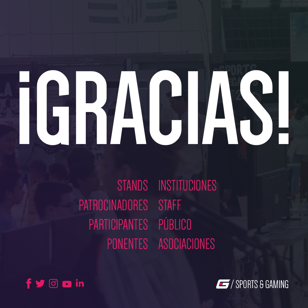 GSEIS2022's tweet photo. ¡𝗚𝗥𝗔𝗖𝗜𝗔𝗦 𝗣𝗢𝗥 𝗛𝗔𝗖𝗘𝗥 𝗣𝗢𝗦𝗜𝗕𝗟𝗘 #𝗚𝗦𝗘𝗜𝗦𝟮𝟬𝟮𝟮! 🎮🏃‍♂️

➡️ Solo tenemos palabras de agradecimiento por creer y hacer grande esta aventura.

🔜 Desde ya, trabajando en la próxima edición, que seguro que llega con novedades.

🚀 2023... ¡Allá vamos! https://t.co/tkncehgPSs