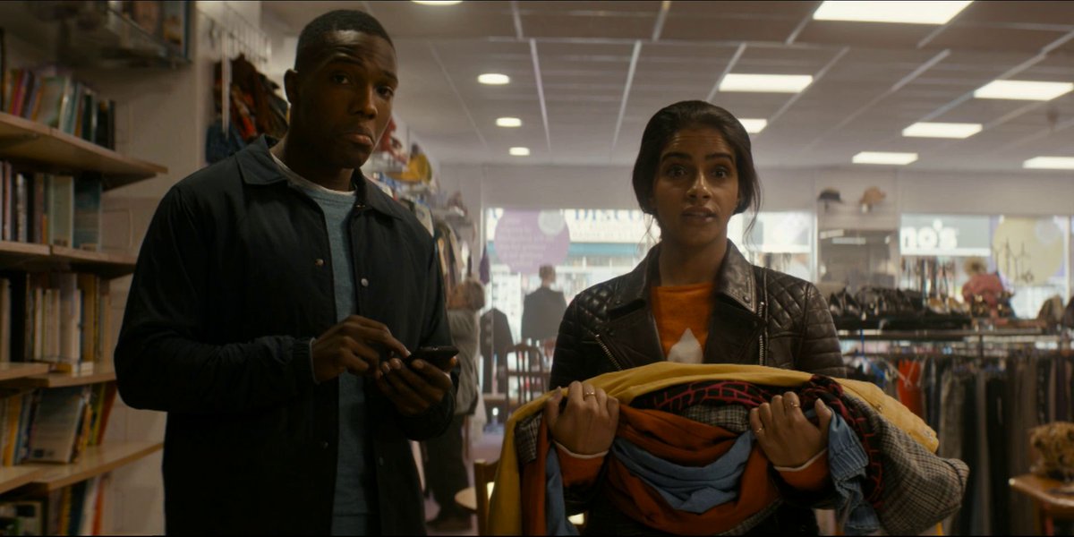 timelesschild's tweet photo. Ryan and Yaz' reaction is priceless 😂
#ImTheDoctor #DoctorWho https://t.co/LZUDejskg6