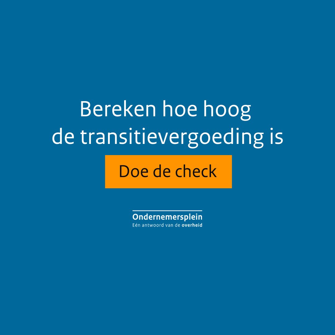 OP_Nederland's tweet photo. Als een werknemer wordt ontslagen, moet de werkgever vaak een transitievergoeding betalen. Dit is een vergoeding als compensatie voor het ontslag.
Hoe hoog de vergoeding is, hangt af van het maandsalaris en aantal dienstjaren ➡️ https://t.co/LaskK4hY3M
#transitievergoeding https://t.co/Xfyd5gnlq5