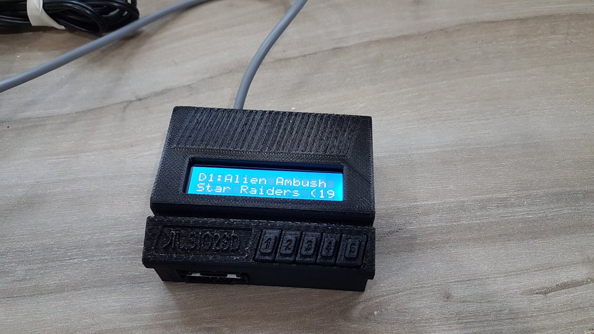 AndrewsTechBrk's tweet image. 3D printed this nice case for the SIO2SD and… Success! Alien Ambush loaded up fine. Looks like we have a perfectly working Atari 400. Maybe a composite upgrade is in the cards next along with a memory upgrade.
#retrocomputing #atari #ataricomputer #sio2sd #atari400 #atari8bit