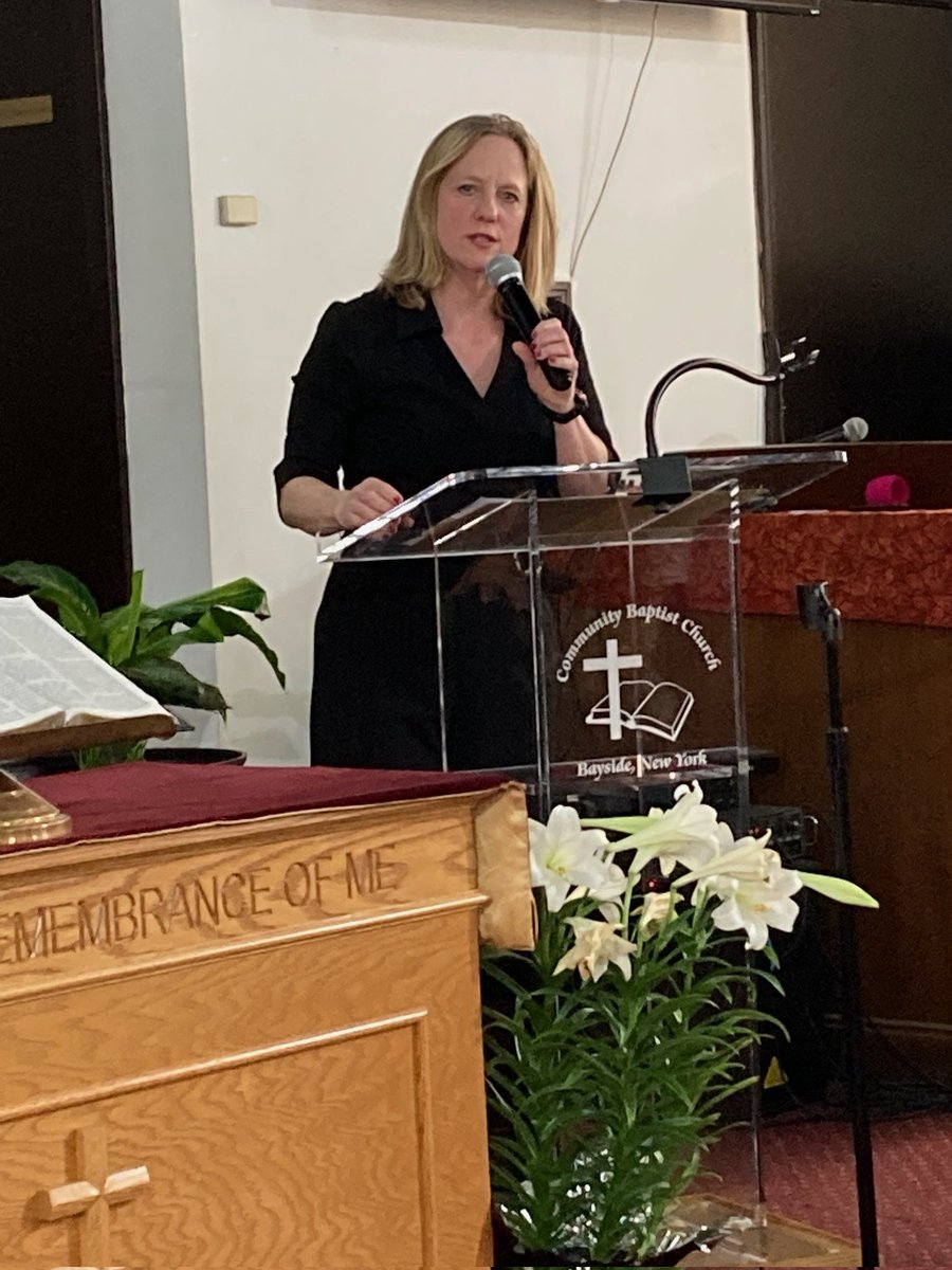 QueensDAKatz's tweet photo. Our faith-based leaders are vital partners in our mission to empower and support Queens communities.

Pleasure visiting #CommunityBaptist Church of #Bayside this afternoon. https://t.co/T54UwwrZsV