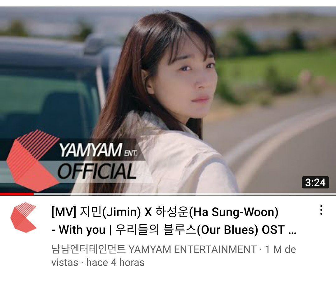 BTS_Zumpango's tweet photo. [🗞️] INFO

El MV del Ost "With you" interpretado por Jimin y Sung Woon ha superado el millón de vistas en YouTube.

Sigamos haciendo stream 🥳🥳
📎 https://t.co/po7zAKXXun https://t.co/veueORzipu