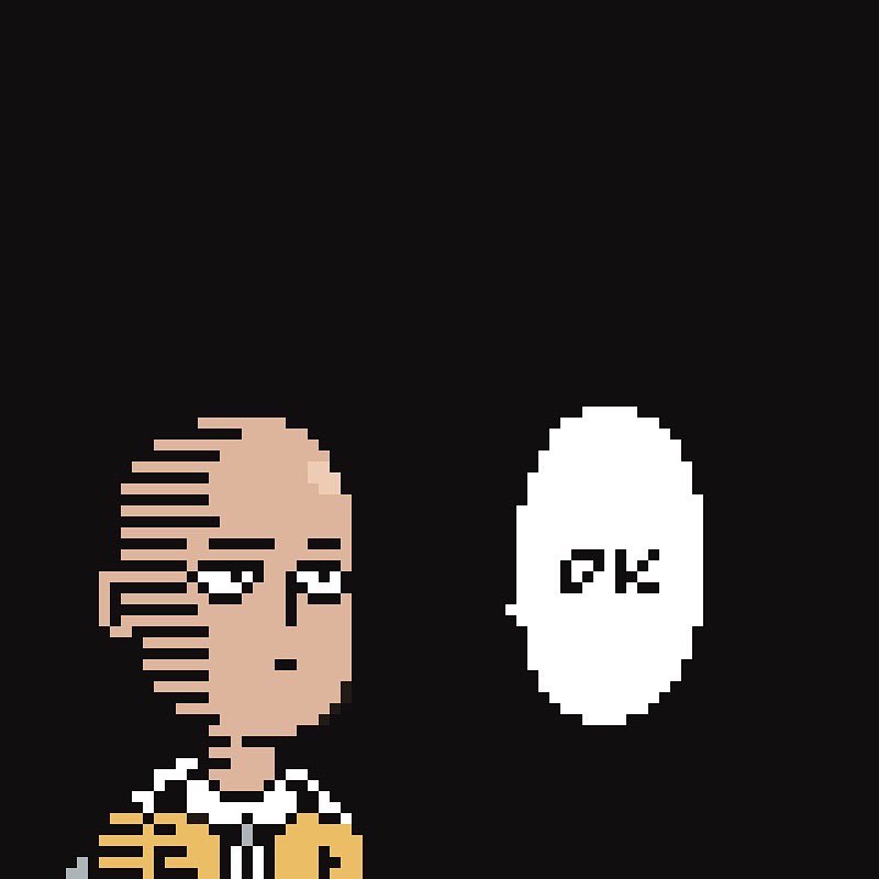 brybellringer's tweet photo. Pixel Saitama - I love #OnePunchMan and I recently got to work on this piece as part of an emoji pack for @uxhacks_ …what dev doesn’t love #anime Lol…more on this to come! #Retro #pixelart https://t.co/5iywgGIOnA