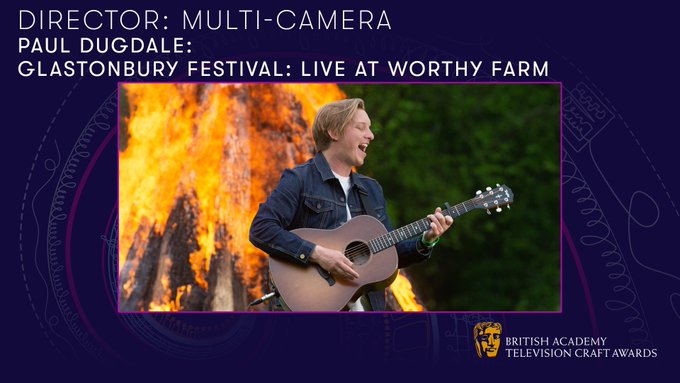 Glastonbury Festival Live At Worthy Farm Director Wins Bafta Tv Craft Award Somerset County Gazette