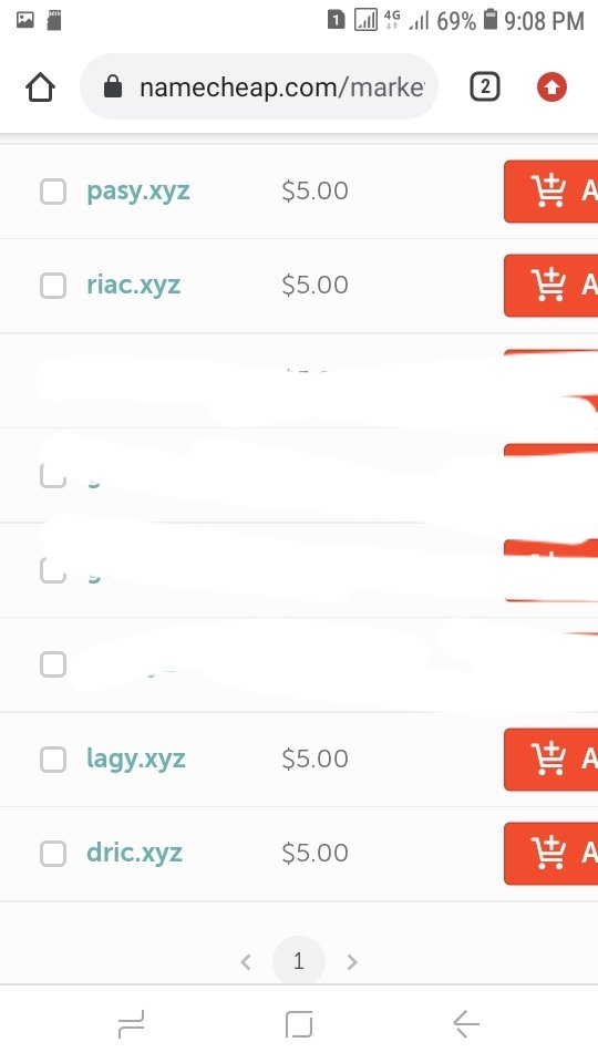 Current bid on Namecheap auction

Major.xyz $1 525.00 
World.xyz $103.00
Bbq.xyz $31.00

#Domain #domains 

Others