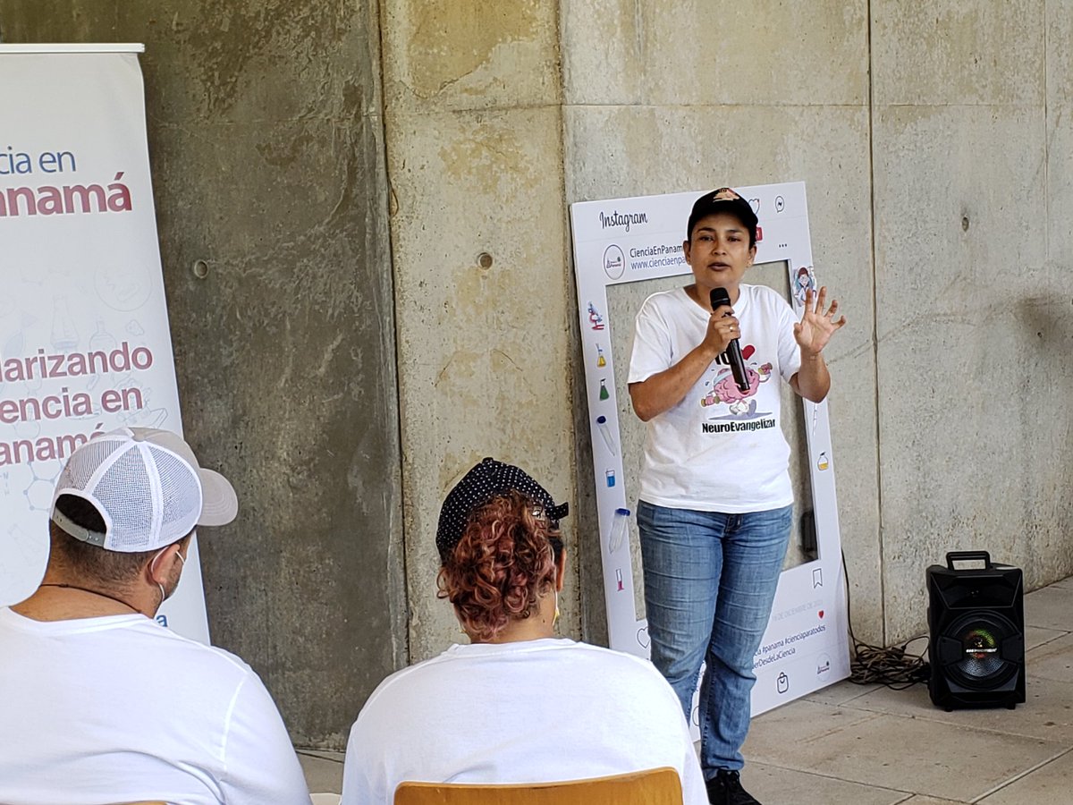 uraisa's tweet photo. Conociendo más sobre el 🧠 y la niebla pospandemia en la #MarchaPorLaCienciaPTY2022 https://t.co/GO9BDEV8ul