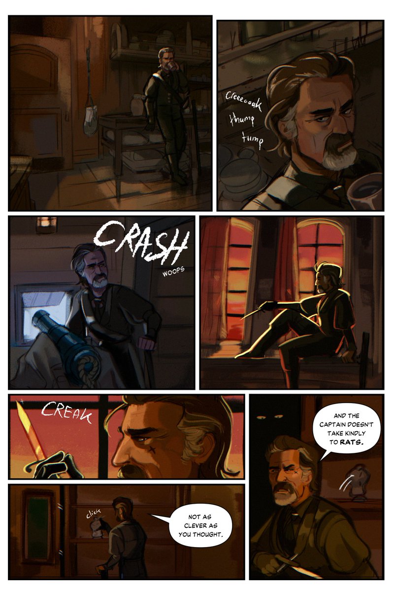 The Walls are Talking pages 1 and 2 of 13 let's goooo
contains spoilers for ofmd so reader beware
#OurFlagMeansDeath
