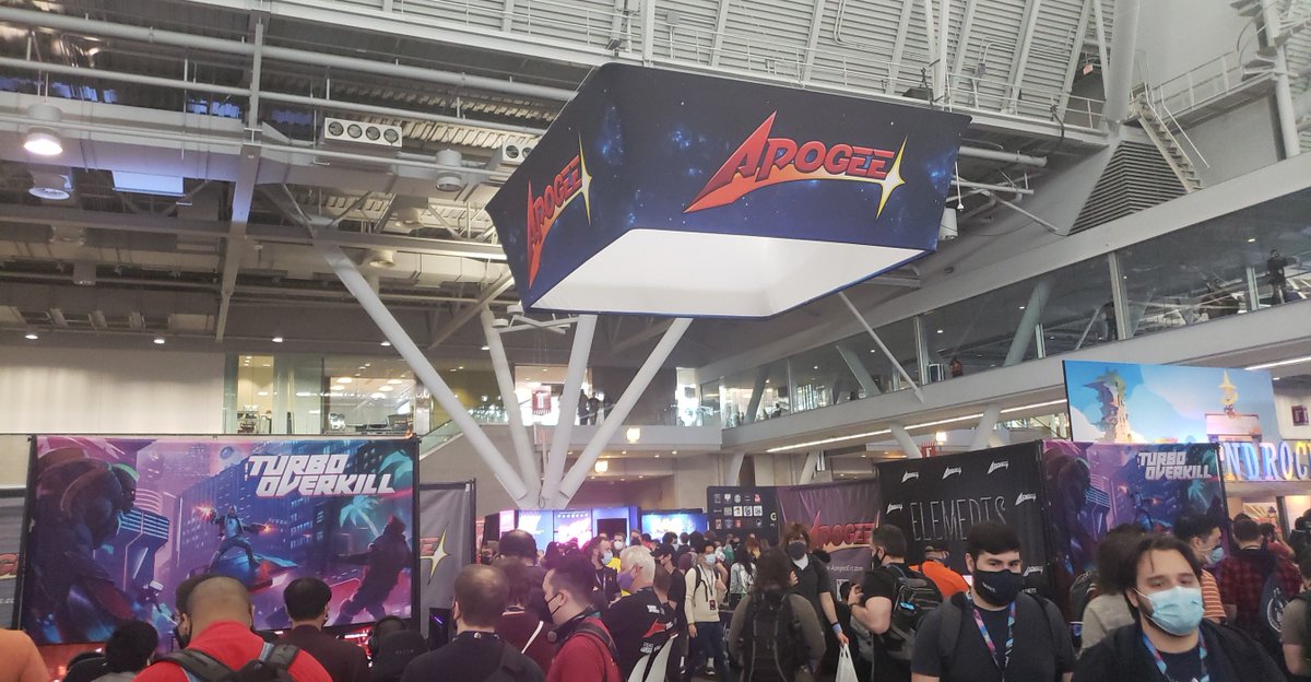 Chris_Moyer1's tweet photo. Had a great time at #PAXEast and meeting all the talented people behind Apogee! https://t.co/IoRTgiFgIn