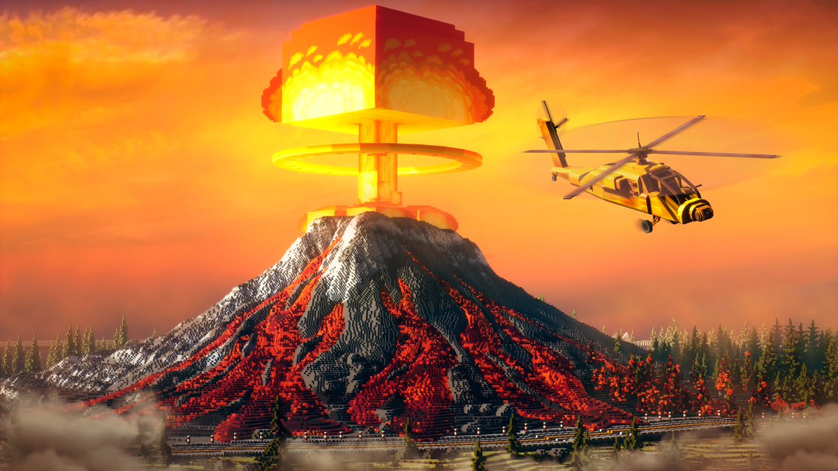 HoneyfrostMC's tweet photo. Something is rumbling under the ground, do you run away before you end up covered in lava, or destroy the problem by sending several explosives at the source of the conflict? 🌋

#Minecraftart #Render #minecraft建築コミュ #Minecraft #MinecraftBedrock #Blender #Blockbench #TNT https://t.co/RGAdQjMiZc