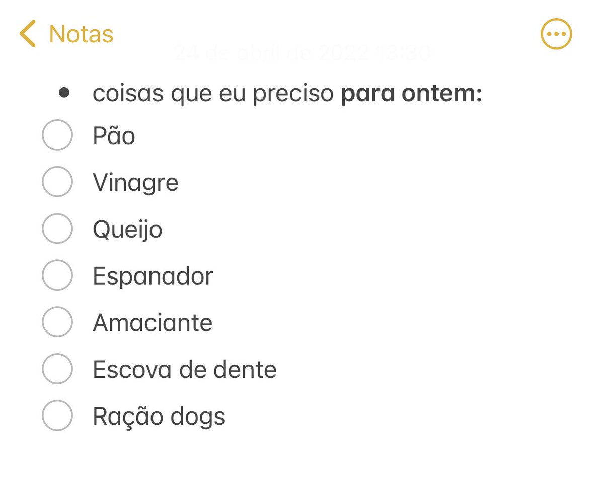 sozinha_morando's tweet photo. A famosa 1ª listinha do que eu preciso para sobreviver, quem nunca? https://t.co/JwgvBft0x1