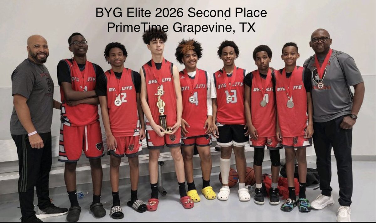 tlhardison's tweet photo. Shout out to BYG Elite 2026 for taking 2nd place in this weekend’s PrimeTime tournament in Grapevine, TX! I am so proud of these guys for continuing to get better individually and as a team. Keep Balling!  BELIEVE! https://t.co/LuzAIXewpl