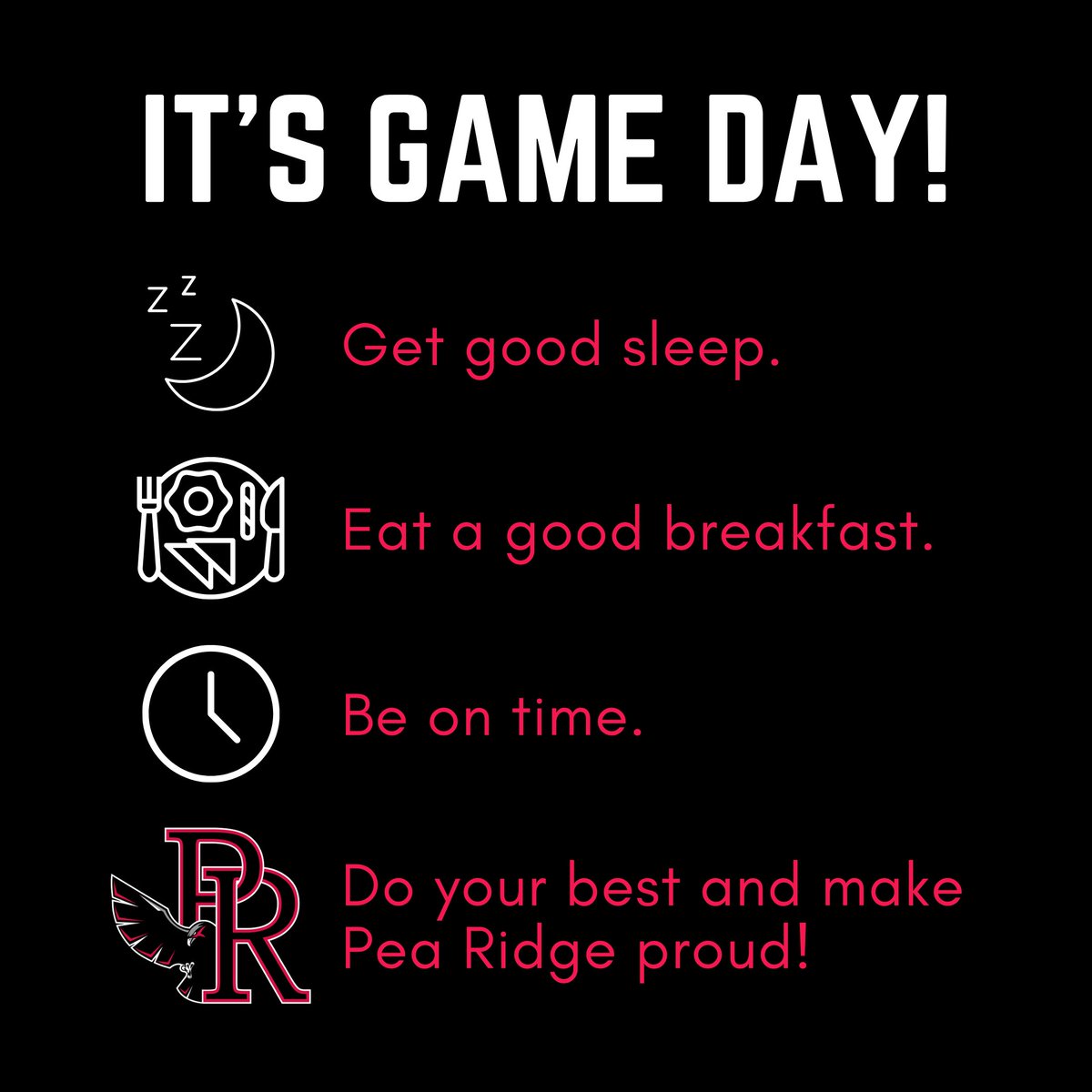 ACT Aspire testing starts tomorrow! If you know a middle school Blackhawk, please remind them to get good rest tonight, eat breakfast tomorrow morning, and arrive by 8:00 am. It's time to show off and represent! #PRMSHawks #BlackhawkPride