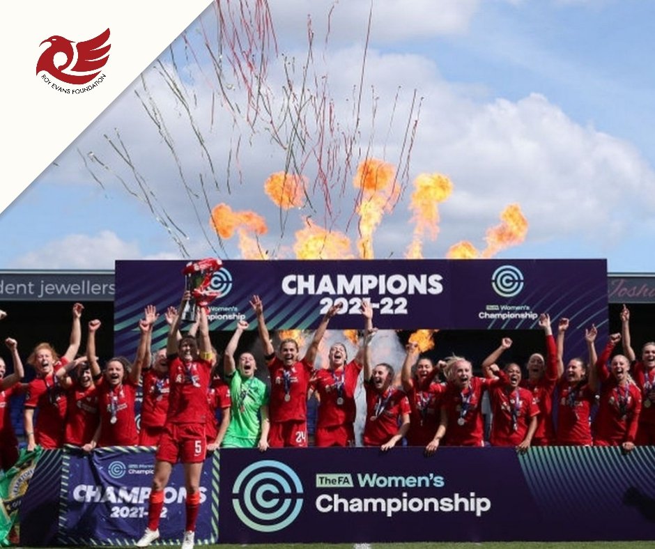 REvoFoundation's tweet photo. Congratulations to Liverpool FC Women today winning 6-1 against Sheffield United to lift the Women's Championship trophy!
....
Brilliant achievment!
....
#lfcladies #lfcfans #lfcwomen #ynwa_liverpool_ #YNWA https://t.co/GgxafJFdlP