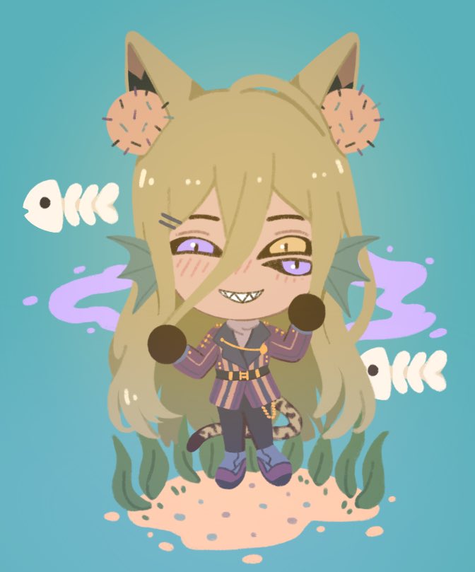 purrasia's tweet photo. The Florian’s Wonderland style chibis might still be some of our favorites ✨

Our members have some awesome characters, these designs were super fun to draw! https://t.co/ueT4S6dY9d