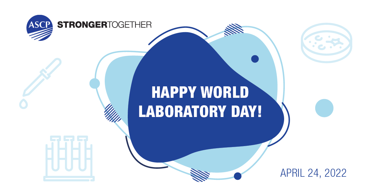 ASCP_Chicago's tweet image. Happy start to #LabWeek! Tweet us your lab week events! #ASCPLabWeek22