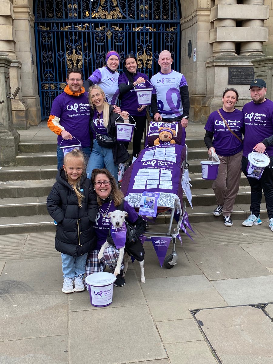 After a great deal of preparation our bed push celebrating  50 years of the Weston Park Cancer Hospital in Sheffield was an incredible success!!!
 
We met some amazing members of the public, happy to share their own inspirational cancer stories. 

<a href="/WPCancerCharity/">Weston Park Cancer Charity</a> 
<a href="/SheffieldStar/">The Star, Sheffield</a>