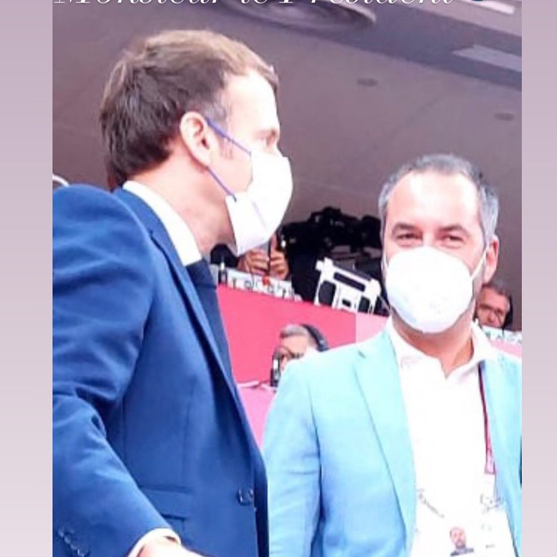 Buon lavoro al Presidente Macron🇫🇷