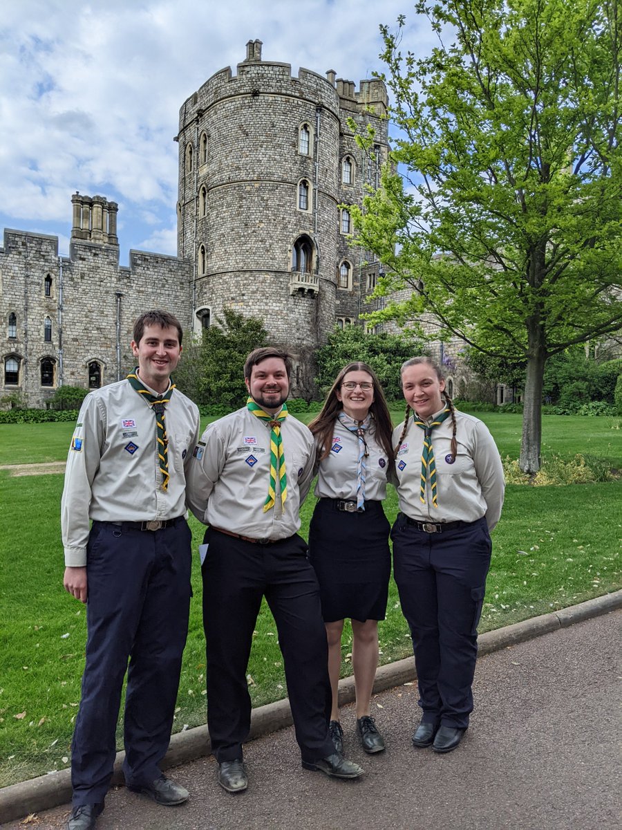 Had a brilliant day supporting a day of celebration of achievement at Windsor Castle with @QSWP_UK! It was great to catch-up with so many people in person!