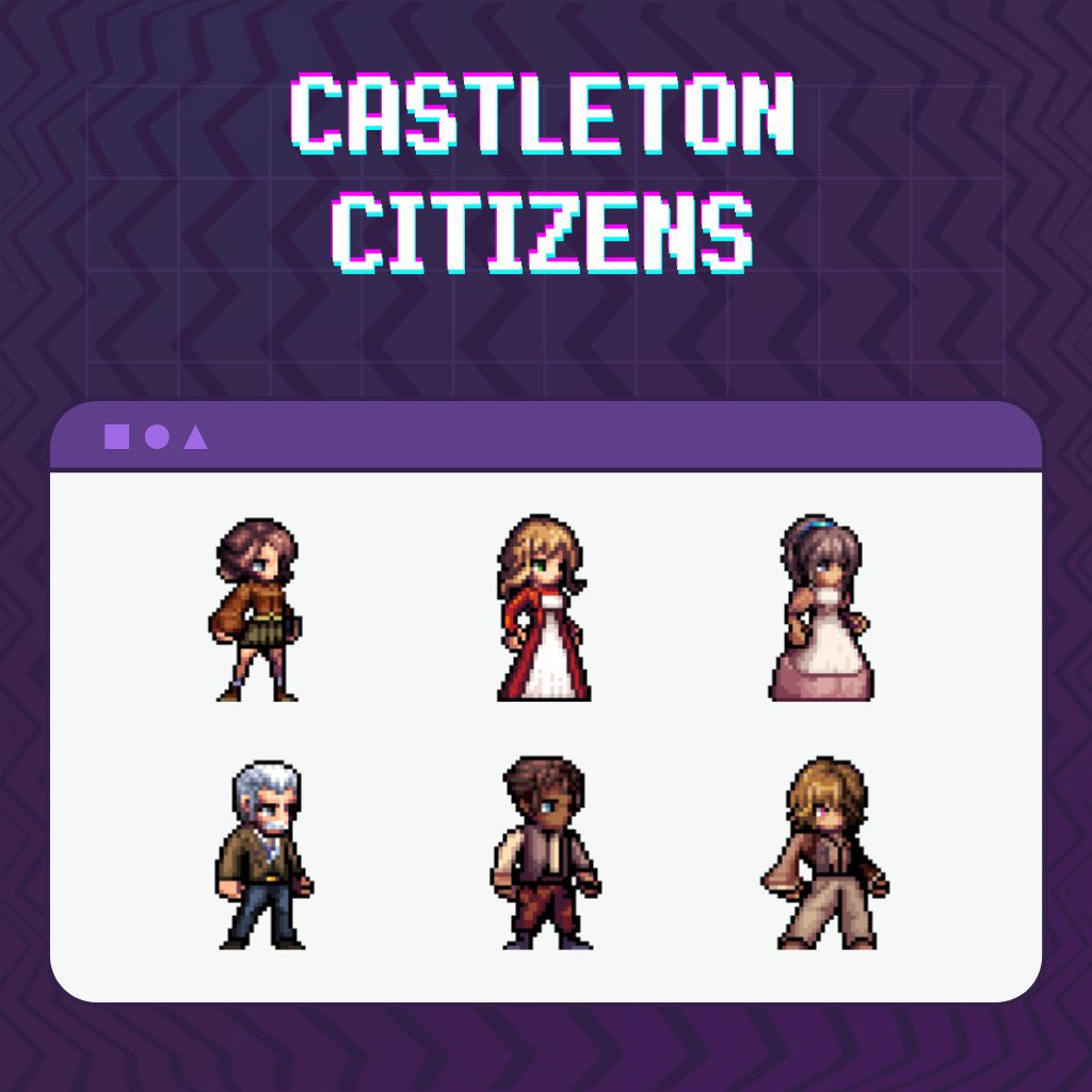castle_nft's tweet photo. Check out our citizens! https://t.co/KQF57ui7MB
