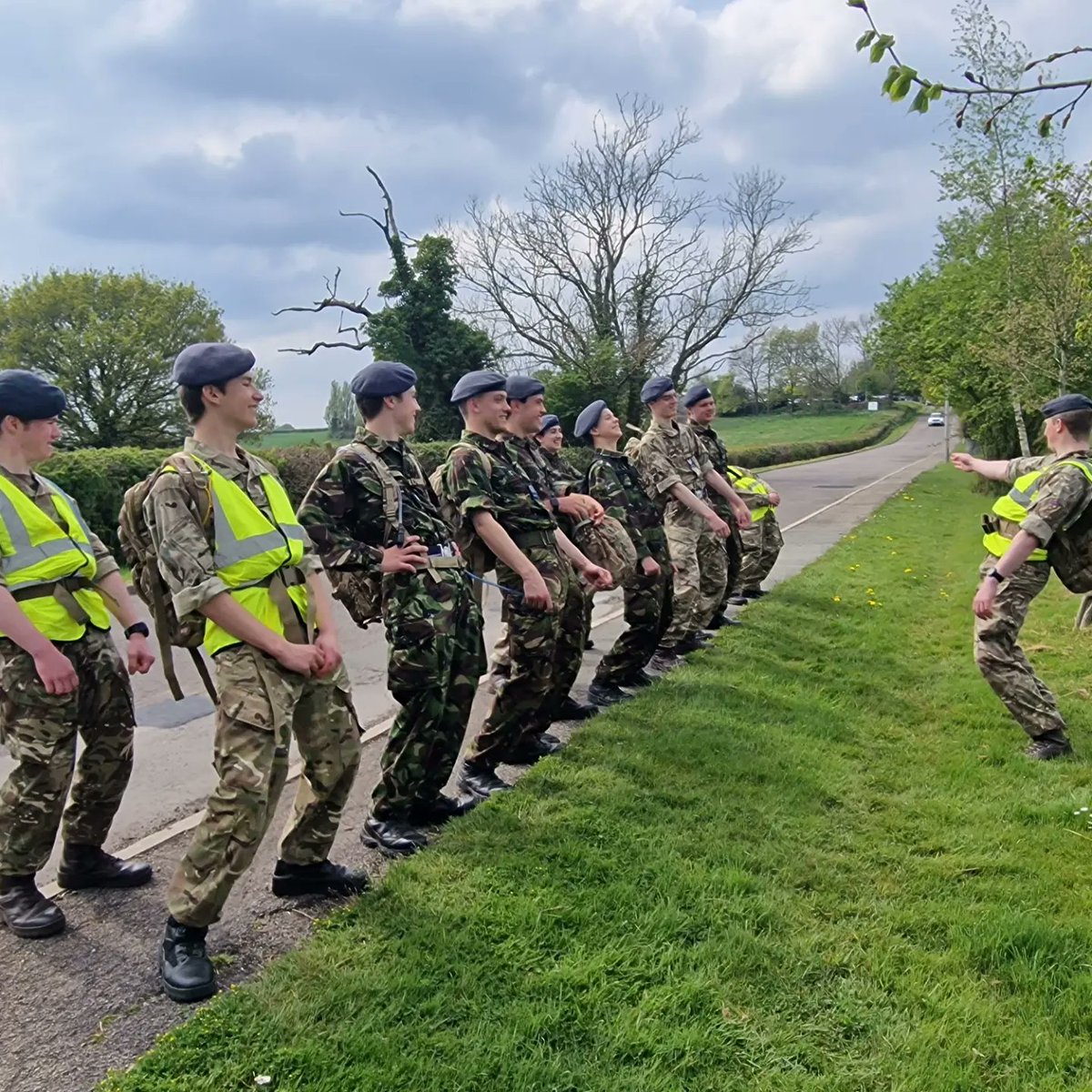 BGWroadmarching's tweet photo. Another fantastic training walk, the last one before the Bronze and Silver 2 day event in a fortnight! https://t.co/QlhUe8yU23
