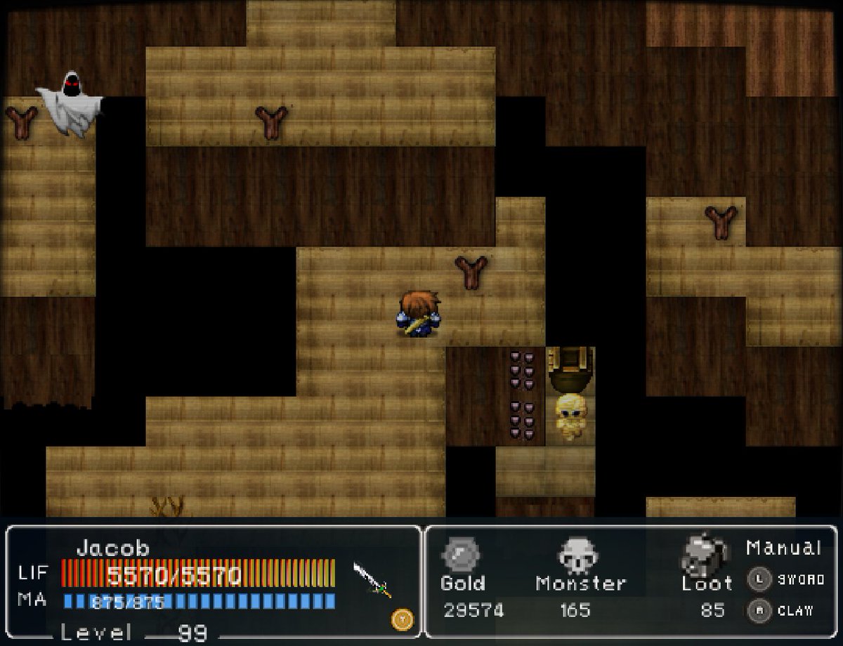 spacefarergames's tweet photo. Inside the great tree #jrpg #rpg #indiedev #indiegame #pixelart #retro #crt #action #steam #jacobsquest https://t.co/UTPmBZOKuY