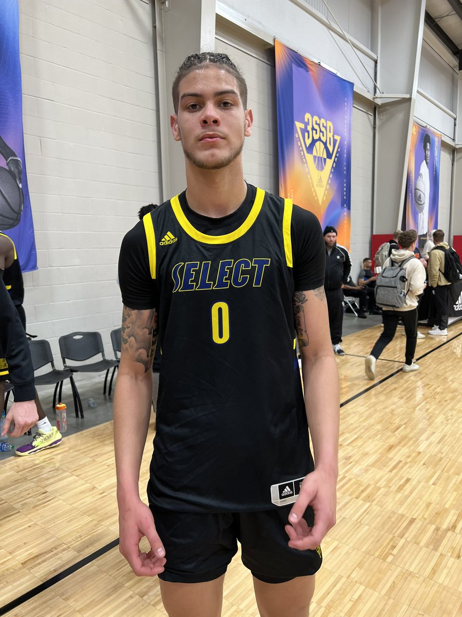 6'8 '23 Khali Horton of <a href="/LEC_Hoops/">Legacy Early College Boys Basketball</a> (SC)/ <a href="/wildcatselect/">Wildcat Select</a> w/monster game (28pts, 22 in 2nd half inch5 3PT) at <a href="/adidasHoops/">adidas Basketball</a> #3SSB. New age forward controlled glass positionally, put immense pressure on D via range, and set culture w/intangibles and grit.

📸 <a href="/NextUpRecruits/">NextUpRecruits</a>