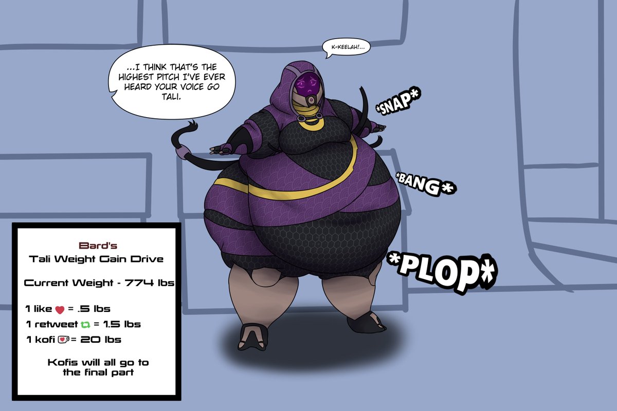 BardofSwells's tweet photo. Tali Drive part 3, a tragedy/comedy in two parts... poor gal's belts popped right in front of her crush, how embarrassing! But something tells me it won't hurt her chances... 😏
Ko-fi link in comments (and yes all ko-fis are worth 20 pounds now) https://t.co/PTiSLynLzL
