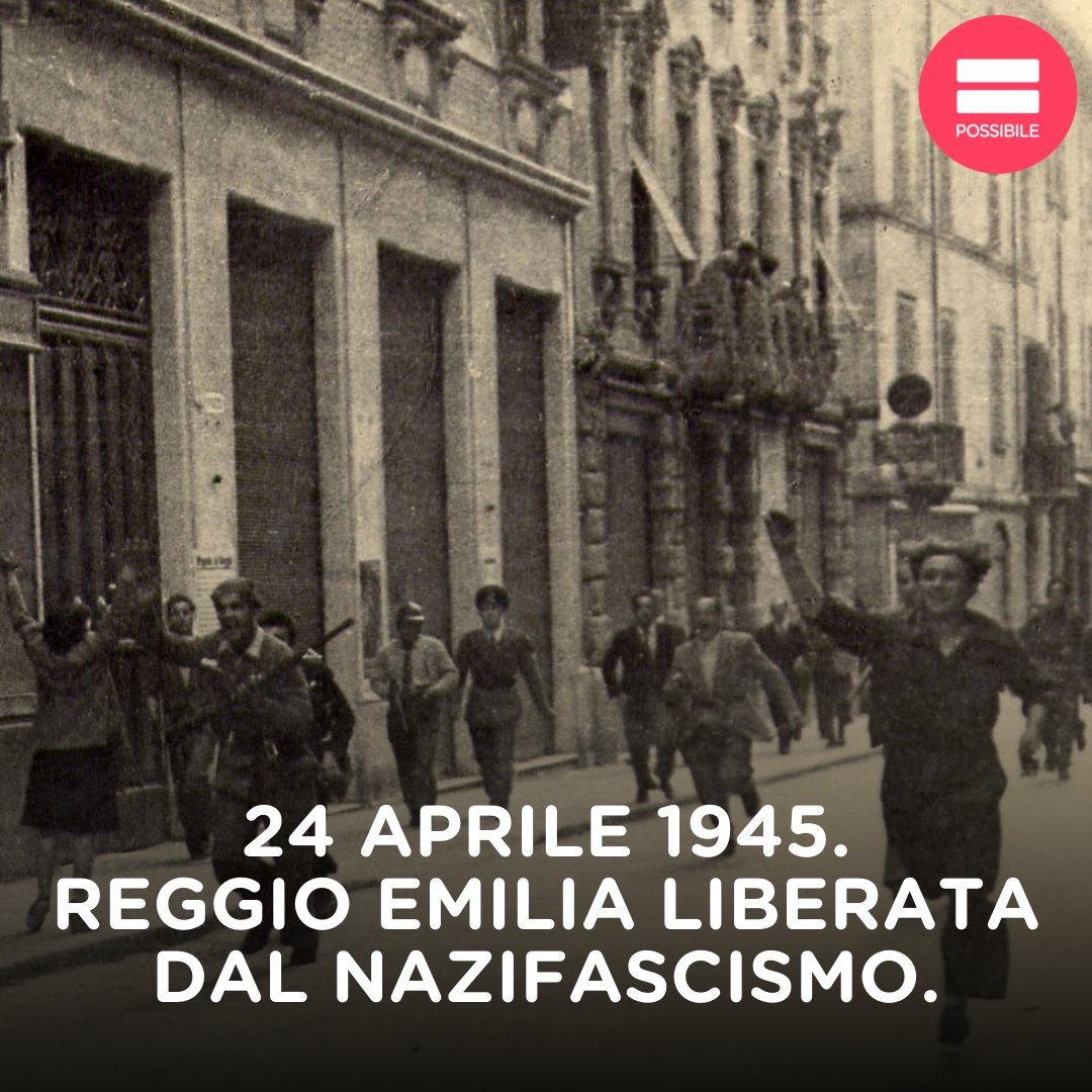 Possibile (@possibileit) on Twitter photo Il #24aprile 1945 #ReggioEmilia veniva liberata dal Nazifascismo.
In questa giornata di celebrazione e gioia, un momento di silenzio e commozione nel ricordare i 17 partigiani morti quel giorno.
Con loro, sempre. Viva la #resistenza.
<a href="/PossibileRE/">Possibile Reggio Emilia - Comitato Marielle Franco</a> Il #24aprile 1945 #ReggioEmilia veniva liberata dal Nazifascismo.
In questa giornata di celebrazione e gioia, un momento di silenzio e commozione nel ricordare i 17 partigiani morti quel giorno.
Con loro, sempre. Viva la #resistenza.
<a href="/PossibileRE/">Possibile Reggio Emilia - Comitato Marielle Franco</a>