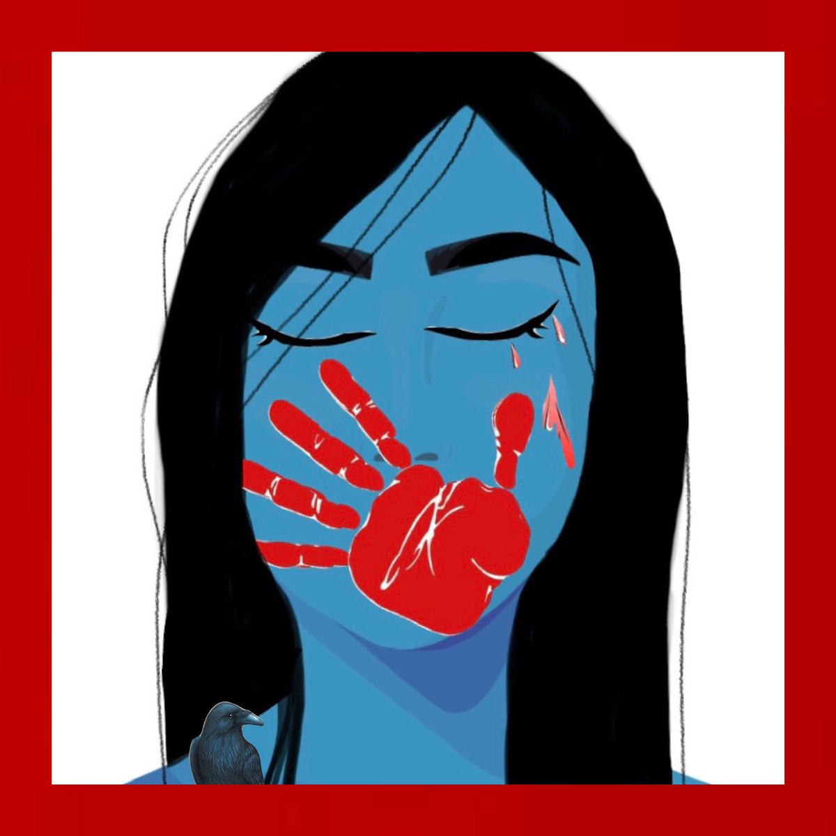 _demicrow's tweet photo. This is my submission for the #IMCCDesignContest; she is an embodiment of indigenous women who are missing & murdered #MMIW
💙
I adore @ClinicNFT for intentionally creating space for community members from any & all walks of life to be vulnerable, heard, and supported. #ClinicNFT https://t.co/F1s6uzBtNH