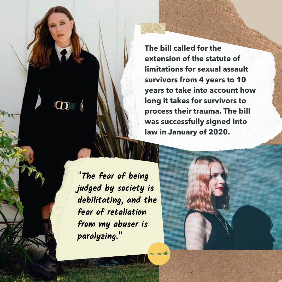 PCIMedia1's tweet photo. Learn how Evan Rachel Wood used the power of storytelling through media to share her journey into activism and the reality of domestic abuse and assault survivors. #ChangeMakers #PCIMedia #SexualAssaultAwarenessMonth
https://t.co/f8AE3kAfBO https://t.co/D7P2Loh3lh