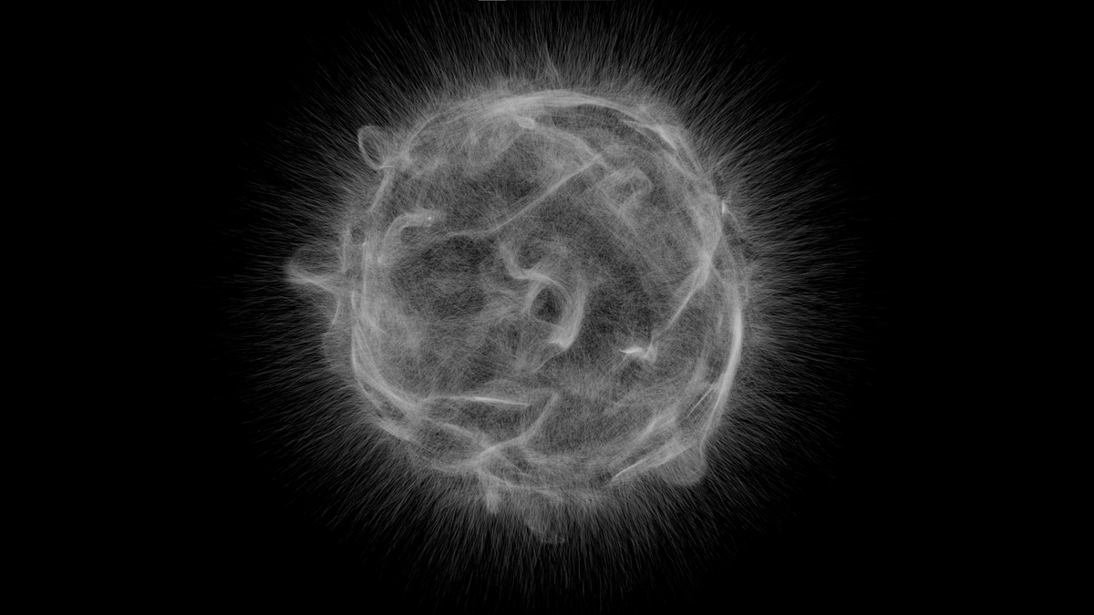 Urbandrone_'s tweet photo. Learning gamma &amp; Fuse
Tonight particles 
Conform to sphere and curl noise
#madewithgamma #vvvv #vvvvgamma https://t.co/cRT2fNQSa8