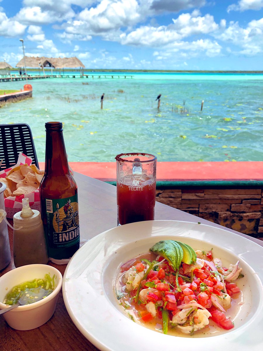 EvelynPintado's tweet photo. Provecho 😌😋💖 #Bacalar #CaribeMexicano #cevichetime @GrandCosta_Maya #SundayFunday #SundayMood https://t.co/gTsMTi0f9j