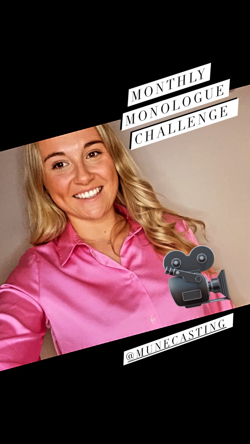 Elle Finch on X: Mune Casting Agency Monologue Challenge 🎬  t.cogPk36i5YFv  X