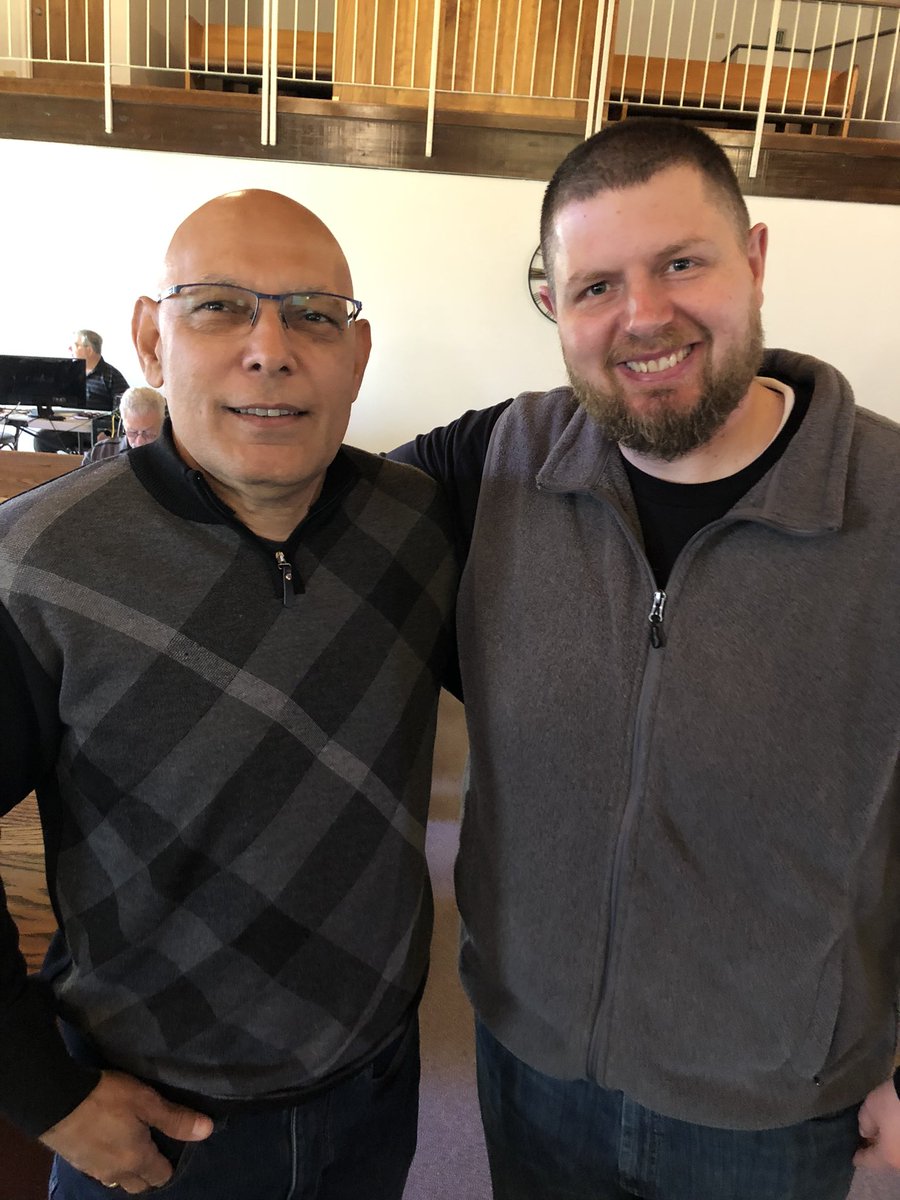 So great to worship with these two brothers today Pastor Matt Holdhal replanting Calvary Baptist in Albany, OR and Pastor Williams Velez planting Iglesia Nueva Esperanza <a href="/sendnetwork/">Send Network</a>