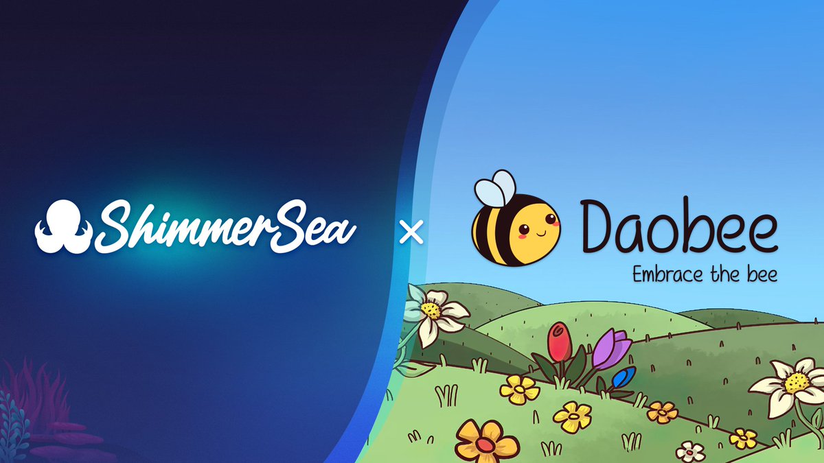 MagicSeaDEX's tweet photo. Bees and Lumis get ready for this!🌊

All your #Lumis will be accepted on Daobee and unlock features!

✅ Follow both @Daobeegame  &amp; @ShimmerSeaDEX
🔃 retweet
🐝 bee lucky

...and win 1 of 3 Daobee coins!

#IOTA #Shimmer #DEX #GameFi https://t.co/qXzxd2b6ew