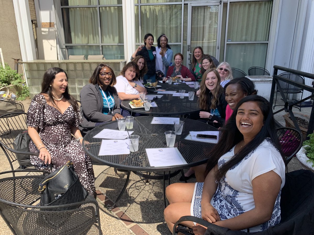 ⁦<a href="/aaeminfo/">AAEM</a>⁩ Women in Emergency Medicine Section leadership getting together for a pre-conference lunch.   Thrilled to be back together in person in Baltimore!