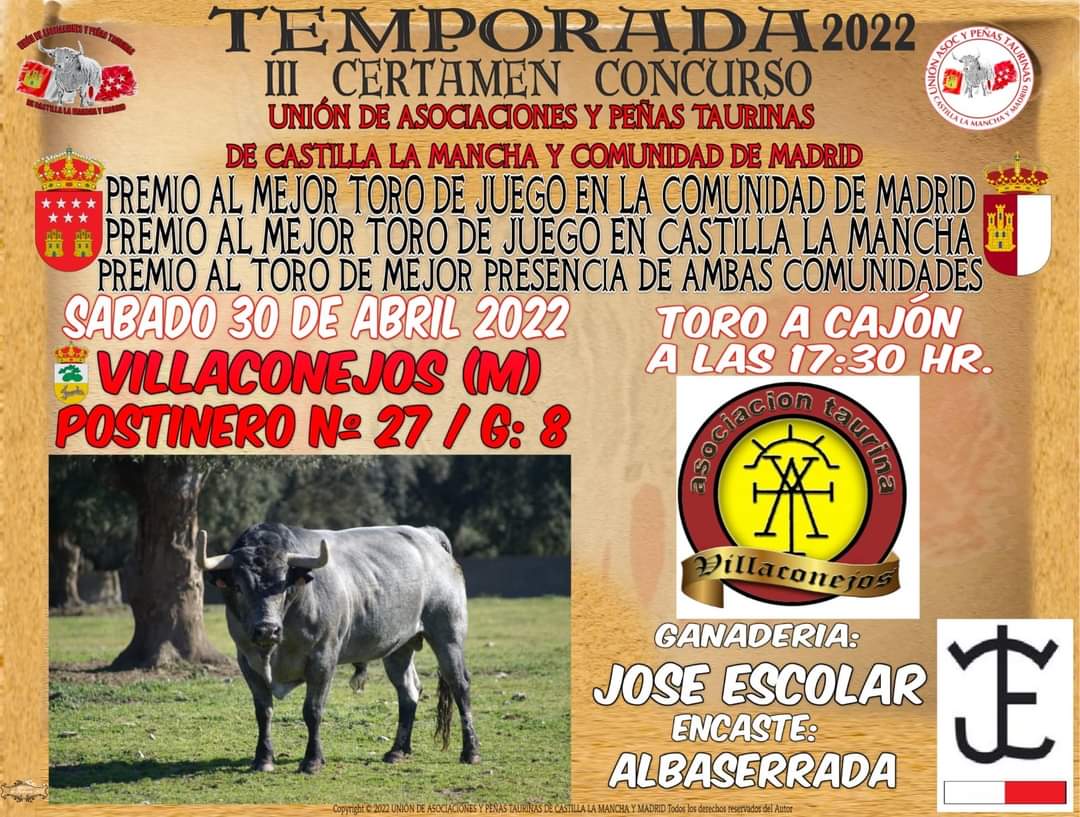 Union Asoc. Taurinas CM Y M tweet media