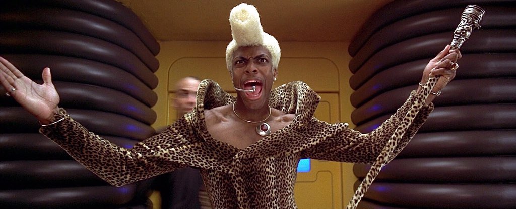 saintdoII's tweet photo. bringing back the costume design in the fifth element (1997) by jean paul gaultier in honor of his birthday https://t.co/RPBXAfz9Ts