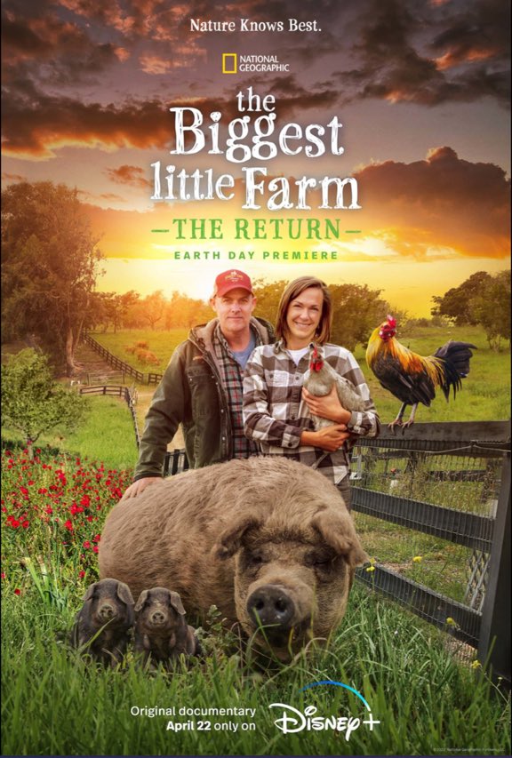 YourStreamSquad's tweet image. Coming soon to #TheStreamSquad - the return to #BiggestLittleFarm for #EarthDay - Stay Tuned! 
@disneyplus @TalkingPictures @VegasFilmCritic