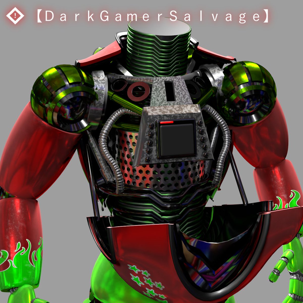 Dani_Cr0well's tweet photo. #3DModel #C4D #FNAF #FNaFStarsEvent https://t.co/obNob1p6qZ